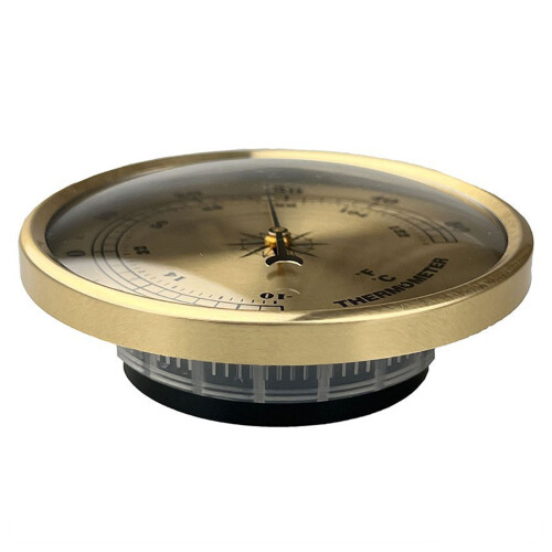 Decorative Metal Thermometers 70mm Diameter Round Large Dials