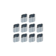 Colliers de serrage à Double oreille en acier 304, 10 pièces,-7