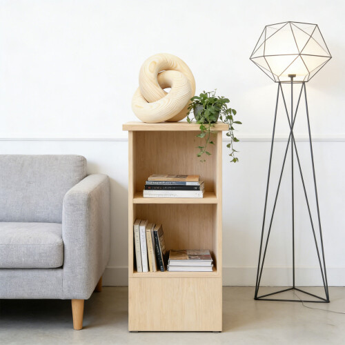 Present Timber Interlocked circlets Display Article-Black 1