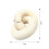 Durable Wood Abstract hoop Display For Shelf Highlight In-Black 4