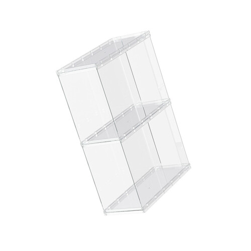 Boîte de rangement pour sac à main, gain de place,- deux étages