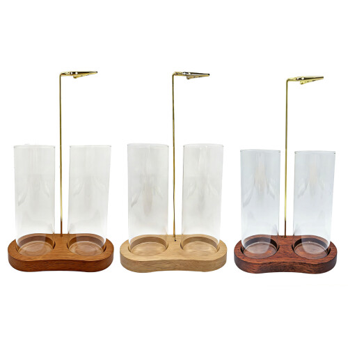 Stylish 8 Pattern Wooden Base scent Dispenser With-Retro color 1