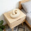Durable Wood Abstract hoop Display For Shelf Highlight In-Black 7