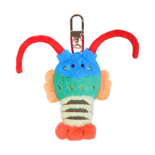 Meerestier-Schlüsselanhänger, PP-Baumwolle, Hummer, Oktopus,-19