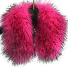 (60CM, COLOR 36) Faux Fur Collar Scarf for Women Neck Warmer Scarf Wrap