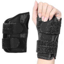 (S-Lefthands, Black) Carpal Tunnel Wrist Brace For Tendonitis Arthritis, Breathable Wrist Splint Brace Night Support Adjustable Straps