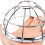 Protection Cage Détecteur De En Fer Argent Pour Intérieur 7