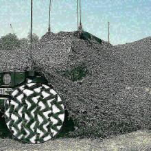 (4m x 6m, Dark Green) 4m*6m Camo Net Hunting/shooting Camouflage Hide Army Camping Woodland Netting Ukab zxin