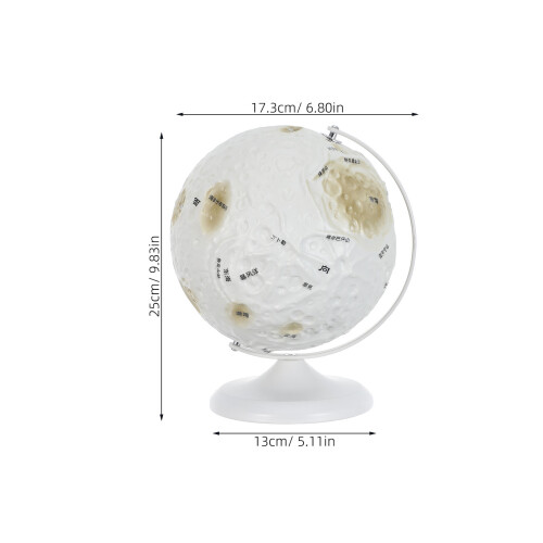 Globe Lunaire Science Carte Cratères Éducatif 1