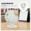 Globe Lunaire Science Carte Cratères Éducatif 5