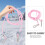 Nylon Pour Rose Multifonction Durable 5