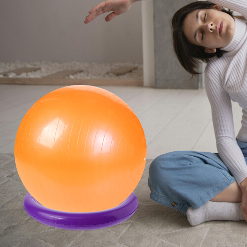 Stabiler Yoga Ball Halter PVC Aufblasbar 2