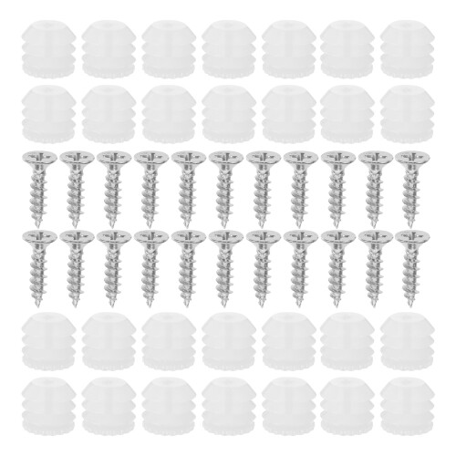 200Set Kit Armadietti Con Cerniere E Viti in Metallo