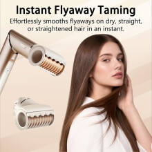 Abschlusswerkzeug für das für FlexStyle Styling-System, Runder Heißluftbürstenaufsatz für FlexStyle