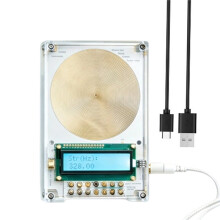 0.01Hz-30000Hz Schumann Wave Generator, Pure Sine Frequency Modulated Signal Generator with Multiple Waveforms A