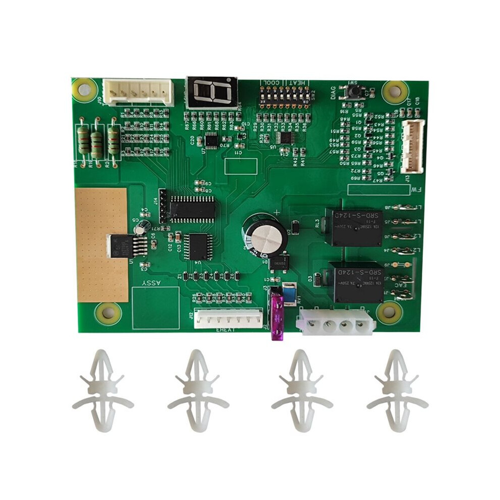 1006801R Control Board 1006800/1 For Nordyne Intertherm Revolv Miller E7 & B6 Series Furnace Air Handler Circuit Board 4713955661733
