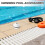 White Pool Jet Return Nozzle ABS Material for Swimming Pool Use 3