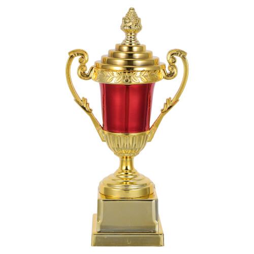 Golden Small Plastic Trophy for Student Awards and Team Prizes