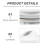 White Pool Jet Return Nozzle ABS Material for Swimming Pool Use 4