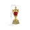 Golden Small Plastic Trophy for Student Awards and Team Prizes 2