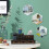 Brown Desktop Pen Holder Wooden Retro Style for Study Room 7