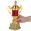 Golden Small Plastic Trophy for Student Awards and Team Prizes 7