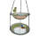 Multicolored Double Layer Suspended Bird Water Vessel And-Gray 1