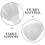 White Plastic Hook Style Cane Tips Replacement for Outdoor Canes 4