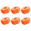 Soft Silicone Pen Grip Writing Grip Writing Aid 10g-orange1 1