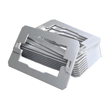 10 Stück hochfeste Wandpaneel-Abstandshalter,-Silber