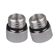 Pack of 2 Durable Aluminum Cake Decorating Nozzles Cream Whipper
