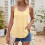 Women's openwork drawstring  color button suspender-Purple XL 6