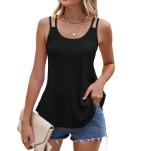 Dames jarretelles met opengewerkte kleurknopen en-Zwarte S