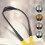 4 Color Temperature LED Neck Reading Light With 1000mAh-White 6