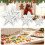 Christmas Ornament Pendants Molds Star Epoxy Casting Mold for 6