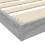 vidaXL Floor Bed Frame Sonoma 75 x 190 cm Engineered Wood 9