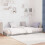 vidaXL Floor Bed Frame Concrete Grey 75 x 190 cm Engineered Wood 3