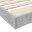 vidaXL Floor Bed Frame Concrete Grey 75 x 190 cm Engineered Wood 9