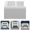 2Pcs Waterproof ABS Keypad Cover Outdoor Protective Shell for Doorbell 8