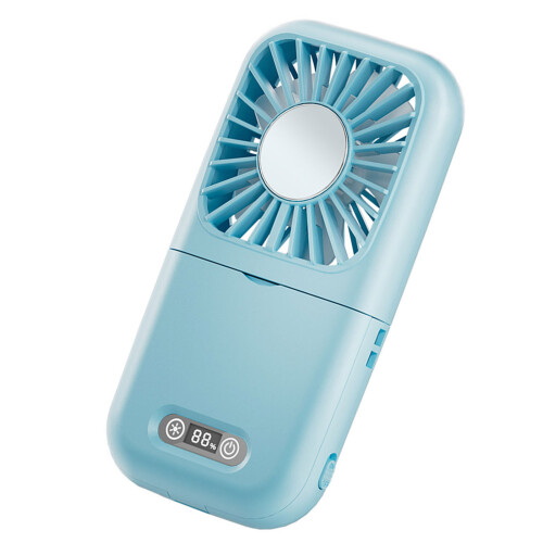 Tragbarer Handventilator für den Außenbereich, 0–100-Blau