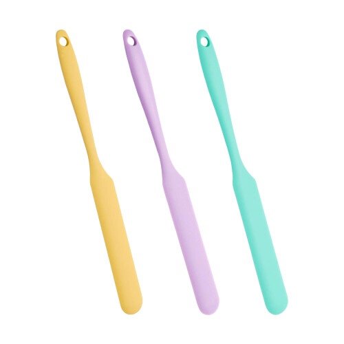 Baking Essential Three Rubber Scrapers Super Flexible Design