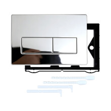 Universal Toilet Cover Plate ABS Construction-Mirr plating