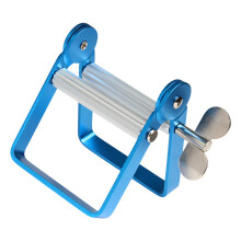 Aluminum Alloy Paint Tube Presser Tool For Cosmetics-Blue