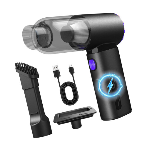 Mini-Handstaubsammler mit 4000-mAh-Akku,-Lila