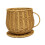 Multipurpose Kitchen Basket Coffee Pod Holder For-Yellow 1