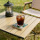 Coaster Set With Assorted Glass Tiles For Adults Creative-Blue 5