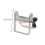 Aluminum Alloy Paste Tube Squeezer Ergonomic Grip-gold 4