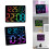 Farbwechselnde elektronische LED-Digitaluhr mit-schwarze Schale 4