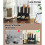 Vertical Cup Storage Rack Save Counter Space Any Room Or-Black 5