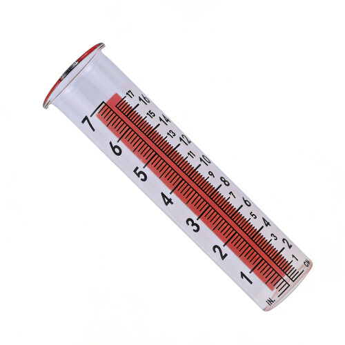 Rain Gauge Outdoor Accurate Rainfall Measuring Tool With Clear